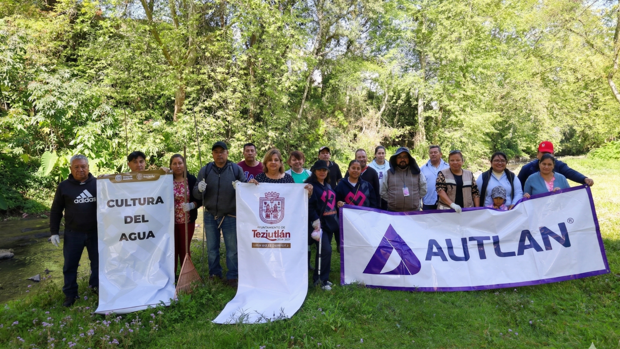 Día Mundial del Agua en Autlán: reforestación y limpieza de ríos en Teziutlán