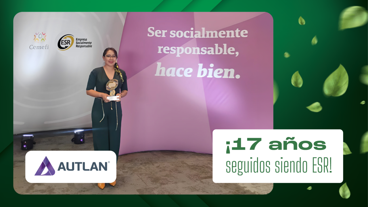 Autlán obtiene por 17º año consecutivo el Distintivo ESR®
